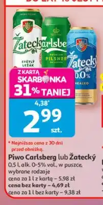 Auchan Piwo Carlsberg oferta