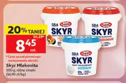 Auchan Skyr Mlekovita z brzoskwiniami i marakują oferta