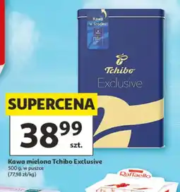 Auchan Kawa mielona Tchibo Exclusive w puszce oferta