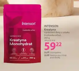 Hebe Suplement diety Kreatyna Monohydrat o smaku truskawka-arbuz Intenson oferta