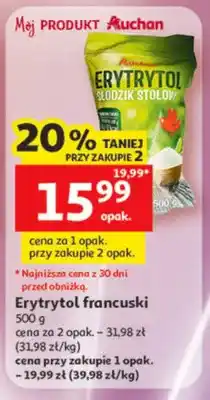Auchan Erytrytol francuski Auchan oferta