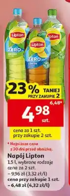 Auchan Napój Lipton oferta