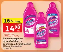 Auchan Płyn do płukania firanek Vanish oferta