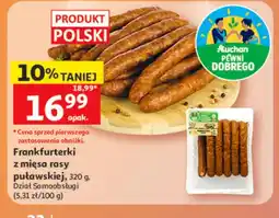 Auchan Frankfurterki z mięsa rasy puławskiej Auchan Pewni Dobrego oferta