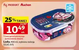 Auchan Lody Forest Fruit Milky Auchan oferta