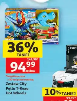 Auchan Zestaw City Pętla T-Rexa Hot Wheels oferta