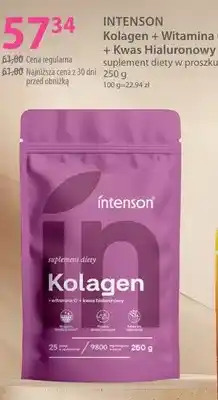 Hebe Suplement diety w proszku Kolagen + Witamina C + Kwas Hialuronowy Intenson oferta