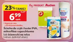 Auchan Ścierka mikrofibra superchłonna Auchan oferta