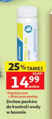 Auchan Zestaw pasków do kontroli wody w basenie Bestway oferta