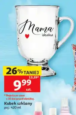 Auchan Kubek szklany oferta