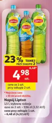 Auchan Napój Lipton oferta