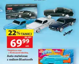 Auchan Auto metalowe z radiem Bluetooth oferta