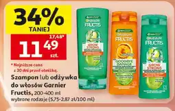 Auchan Szampon do włosów Garnier Fructis Grow Strong oferta