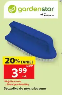 Auchan Szczotka do mycia basenu gardenstar oferta