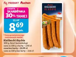 Auchan Kiełbaski śląskie Auchan oferta