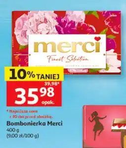 Auchan Bombonierka Merci oferta