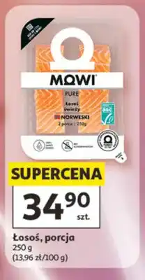 Auchan Łosoś porcja MOWI oferta