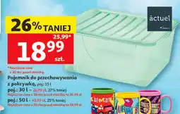 Auchan Pojemnik do przechowywania z pokrywką oferta