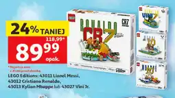 Auchan Klocki LEGO Editions 43011 Lionel Messi oferta