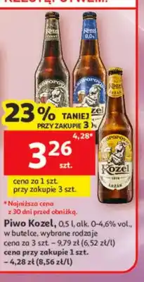 Auchan Piwo Kozel oferta