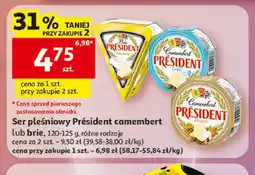 Auchan Ser pleśniowy Président camembert oferta