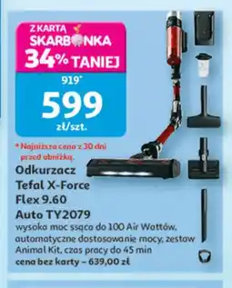 Auchan Odkurzacz Tefal X-Force Flex 9.60 Auto TY2079 oferta