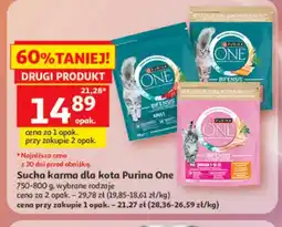 Auchan Sucha karma dla kota Purina One oferta