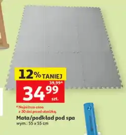 Auchan Mata/podkład pod spa 55x55cm oferta