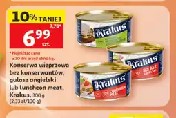 Auchan Konserwa wieprzowa bez konserwantów Krakus oferta
