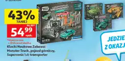 Auchan Klocki Naukowa Zabawa Monster Truck Clementoni oferta