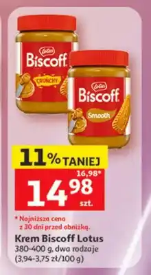 Auchan Krem Biscoff Lotus Crunchy oferta
