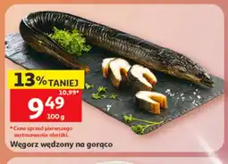 Auchan Węgorz wędzony na gorąco oferta