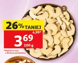 Auchan Orzechy nerkowca połówki oferta