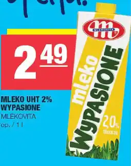 EuroSPAR Mlekovita Mleko UHT 2% Wypasione oferta