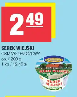 EuroSPAR Osm Włoszczowa Serek wiejski oferta