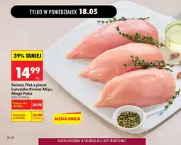 Biedronka Świeży filet z piersi kurczaka Kraina Mięs Mega Paka oferta