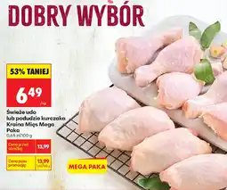 Biedronka Świeże udo lub podudzie kurczaka Kraina Mięs Mega Paka oferta