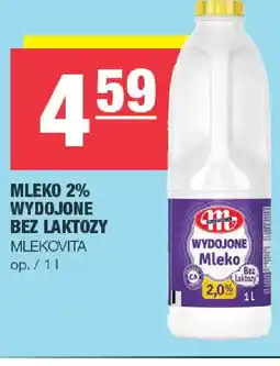 EuroSPAR Mlekovita Mleko 2% Wydojone bez laktozy oferta