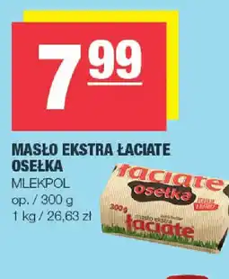 EuroSPAR Łaciate Masło ekstra osełka oferta