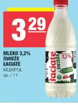 EuroSPAR Łaciate Mleko 3,2% świeże oferta