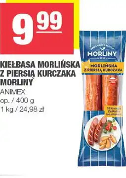 EuroSPAR Morliny Kiełbasa Morlińska z piersią kurczaka oferta