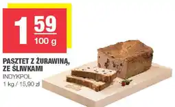 EuroSPAR Indykpol Pasztet z żurawiną, ze śliwkami oferta