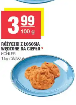 EuroSPAR Kohler Różyczki z łososia wędzone na ciepło oferta