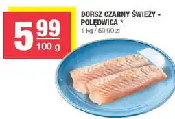 EuroSPAR Dorsz czarny świeży - polędwica oferta