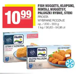 EuroSPAR Frosta Fish nuggets, klopsiki, mintaj, nuggetsy, paluszki rybne, steki oferta