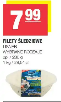EuroSPAR Lisner Filety śledziowe oferta