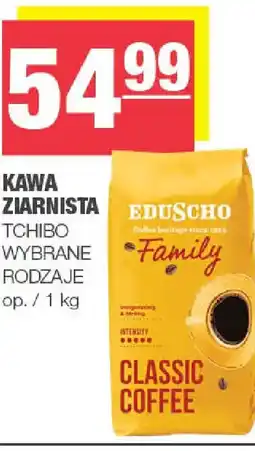 EuroSPAR Eduscho Tchibo Kawa ziarnista Family oferta