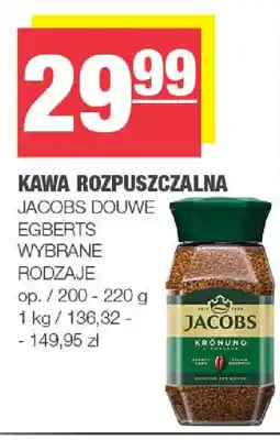 EuroSPAR Jacobs Kawa rozpuszczalna oferta