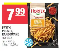 EuroSPAR Hortex Frytki proste, karbowane oferta