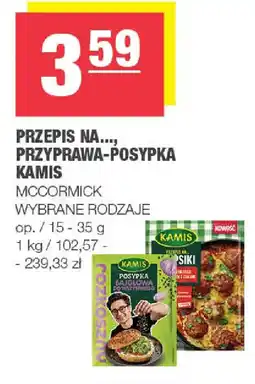 EuroSPAR Kamis Przepis na., Przyprawa-posypka oferta